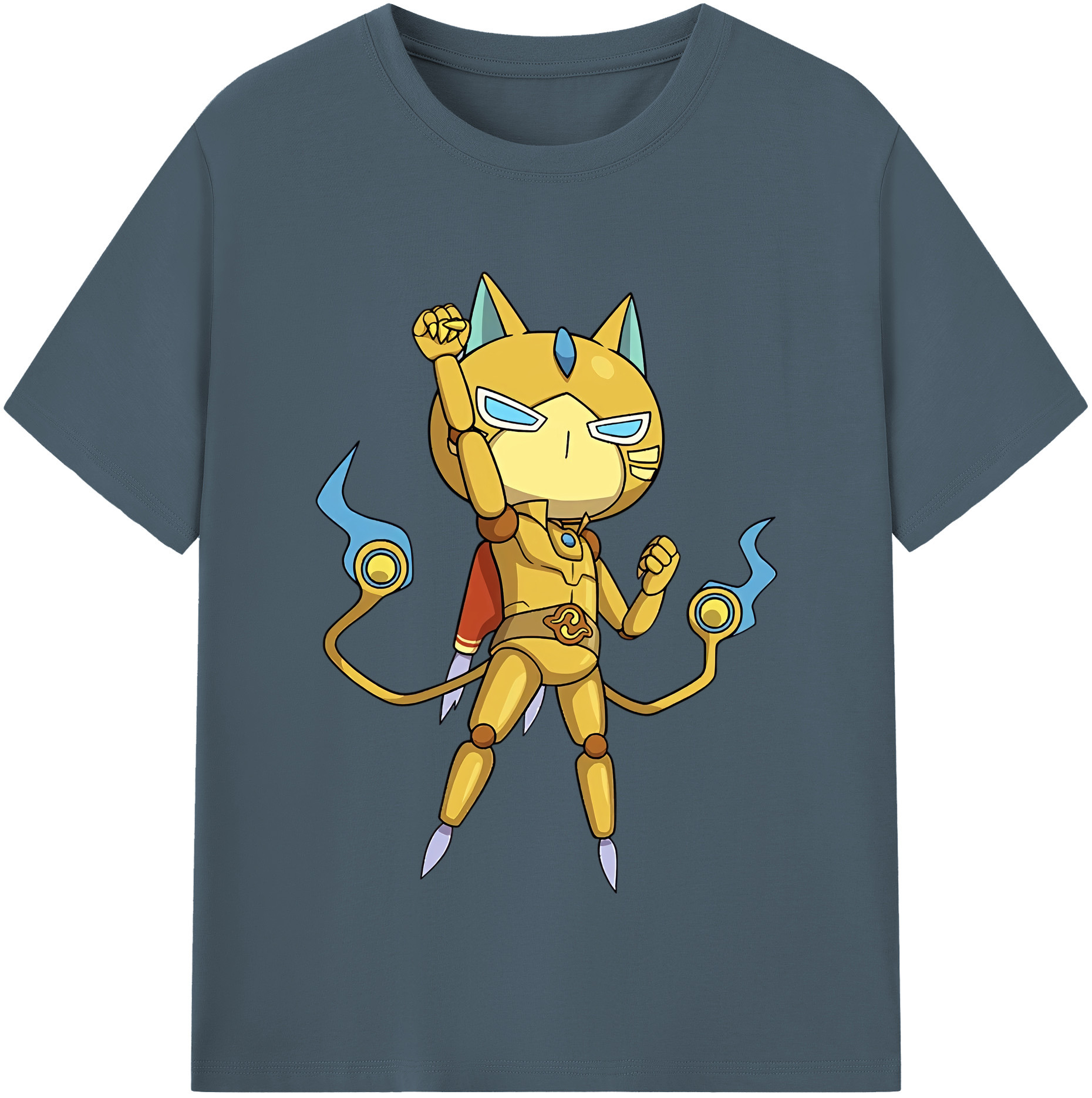 （画像用） 妖怪ウォッチ Yo-kai Watch 綿100％半袖Tシャツ（フロントプリント）